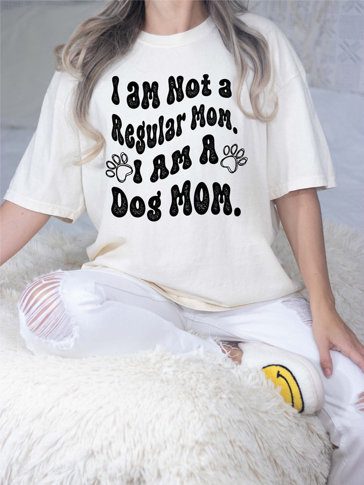 Retro Cool Dog Mama Comfort Colors&#174; Shirt&nbsp;New dog mama Gift shirt Pet mama gift for dog mama Not regular mom Cool Dog mom shirt Dog mama