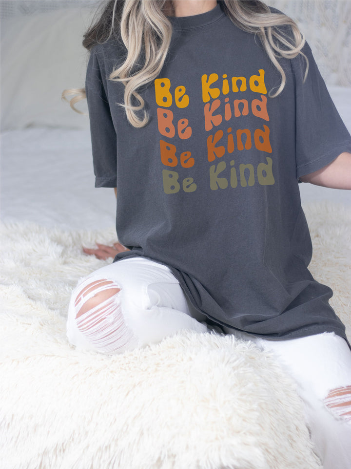 Retro Be kind shirt&nbsp;Comfort Colors&#174; Positivity Shirt Kindness shirt Inspirational shirt Kindness shirt gift Teacher be kind shirt Gift Tee