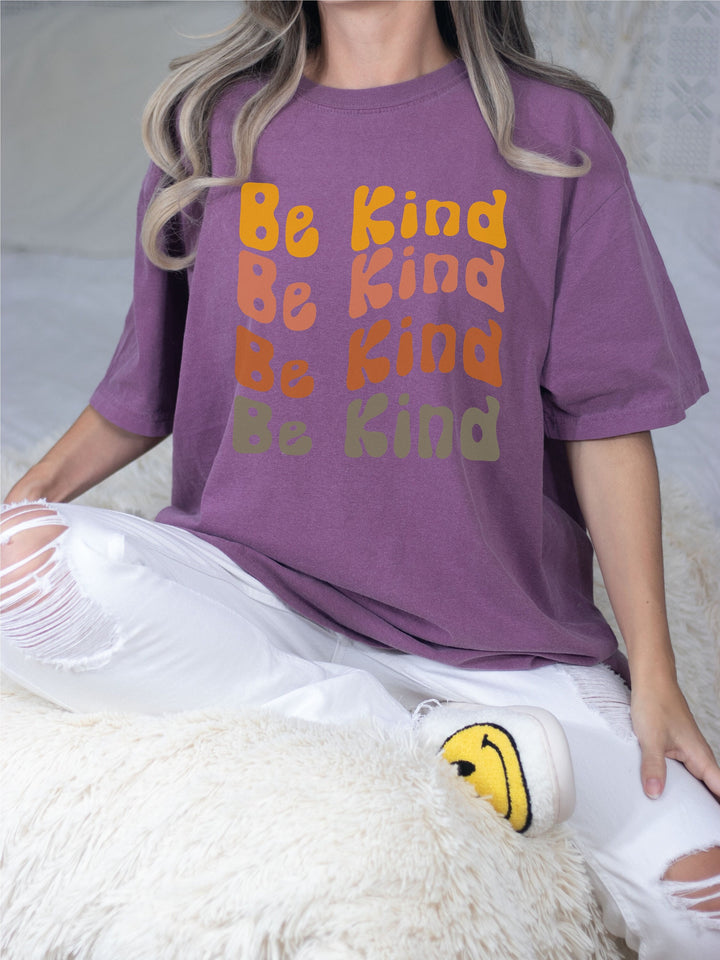 Retro Be kind shirt&nbsp;Comfort Colors&#174; Positivity Shirt Kindness shirt Inspirational shirt Kindness shirt gift Teacher be kind shirt Gift Tee