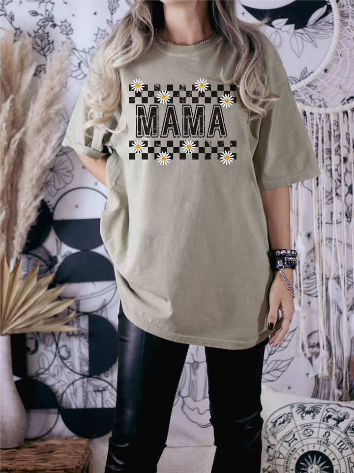 Mama shirt Comfort Colors&#174; Retro shirt vintage mama tee shirt mothers day t shirt mom gift shirt new mama shirt vintage mama t shirt