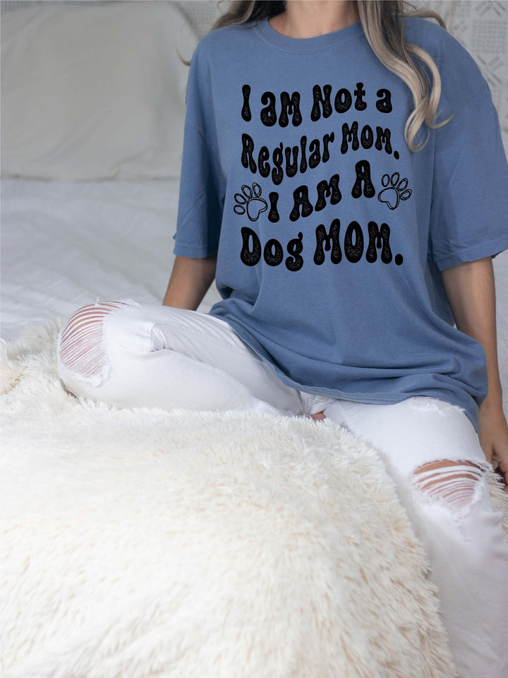 Retro Cool Dog Mama Comfort Colors&#174; Shirt&nbsp;New dog mama Gift shirt Pet mama gift for dog mama Not regular mom Cool Dog mom shirt Dog mama