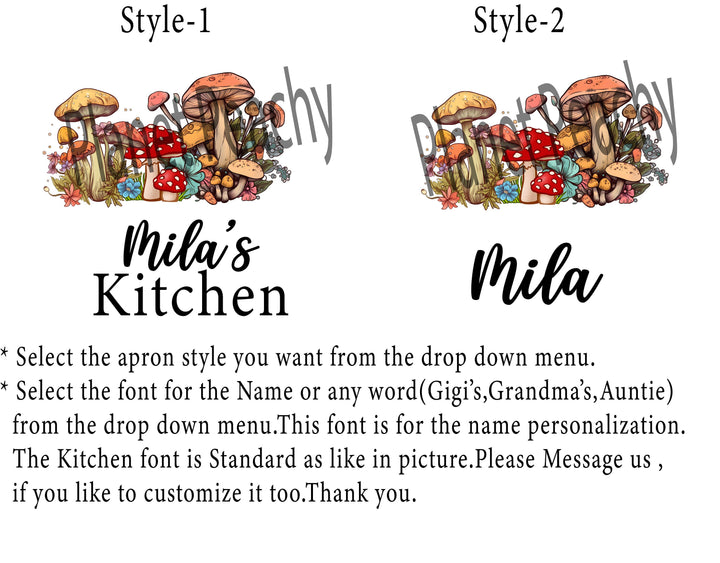 Personalized Cooking Apron Gift for Women
