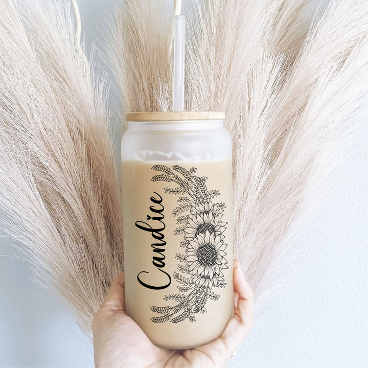 Personalized Bridesmaid Proposal Iced Coffee Cup