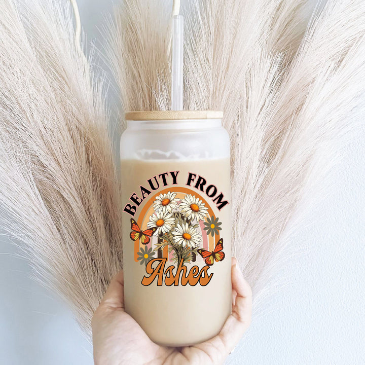 Beauty from Ashes Iced Coffee Cup