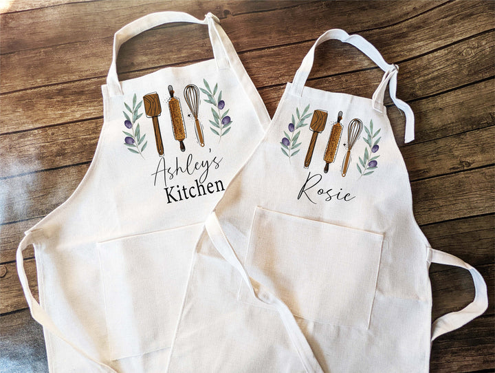 Custom Apron for Women with Pocket Ideal Gift for Kids