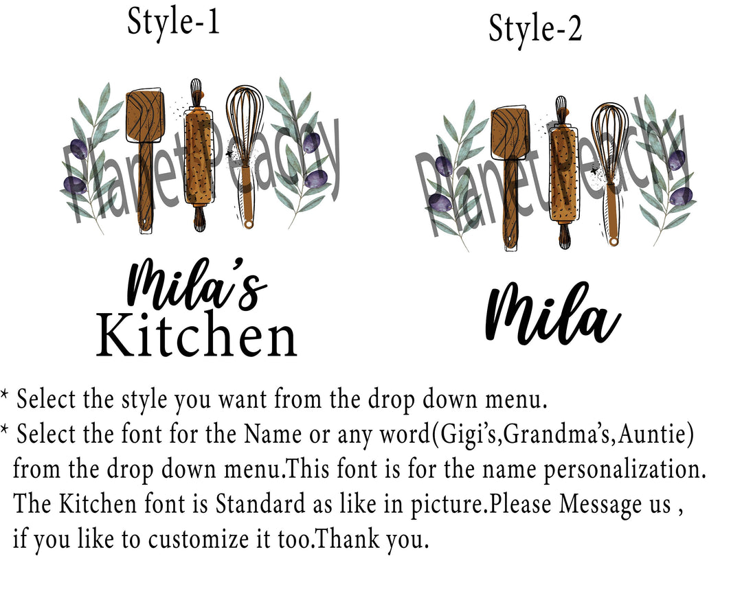Personalized Custom Apron for Women