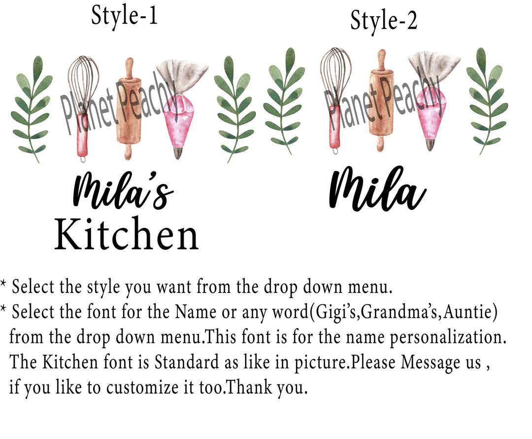 Personalized Apron for women with pocket Custom Oven mitts and Potholder Personalized dish towel Kitchen gift for her wedding gift for her