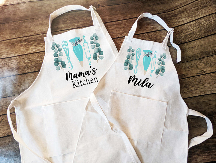 Custom apron for women with pocket Personalized apron for women cute Baking apron for women Customized apron for kids Chef apron for women