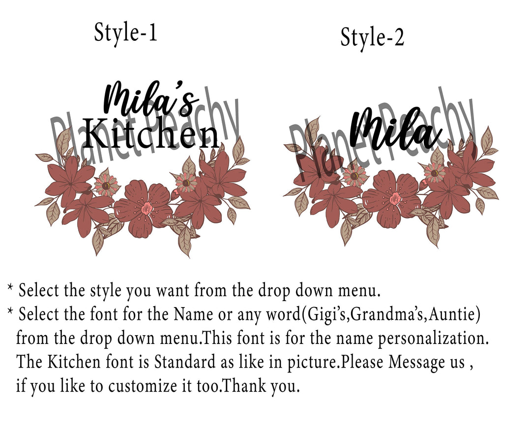 Personalized Aprons Gift Custom Linen Kitchen Apron with Pocket