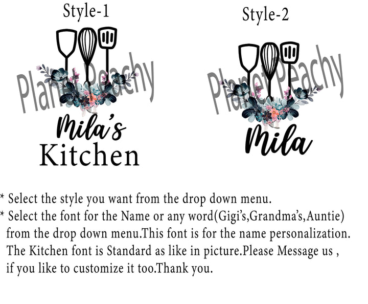 Custom Apron for Women with Pocket - Personalized Gift