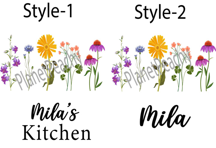 Personalized Apron & Oven Mitts Set for Women