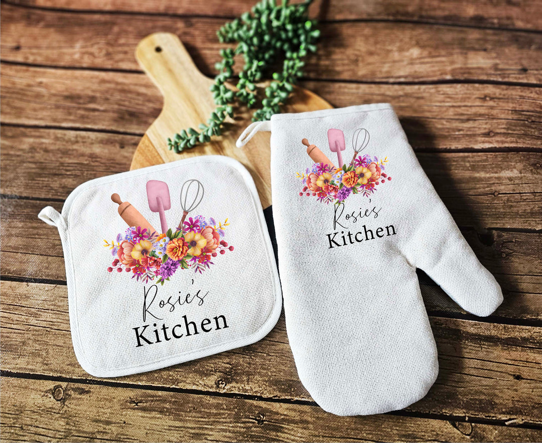 Personalized Apron for Women with Pocket, Custom Gift