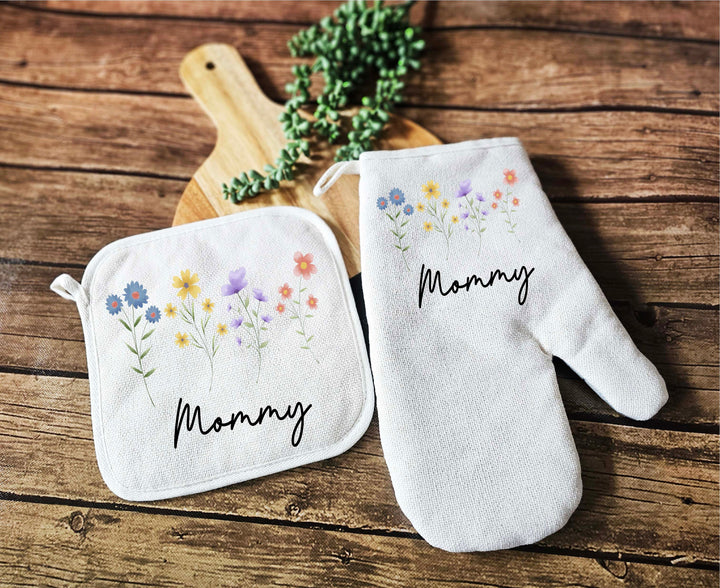 Customized Apron for Women with Pocket, Personalized Gift