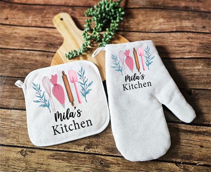 Personalized Apron Mothers day gift for women with pocket Custom grandma apron with name&nbsp;dish towel Kitchen gift for her wedding gift wife