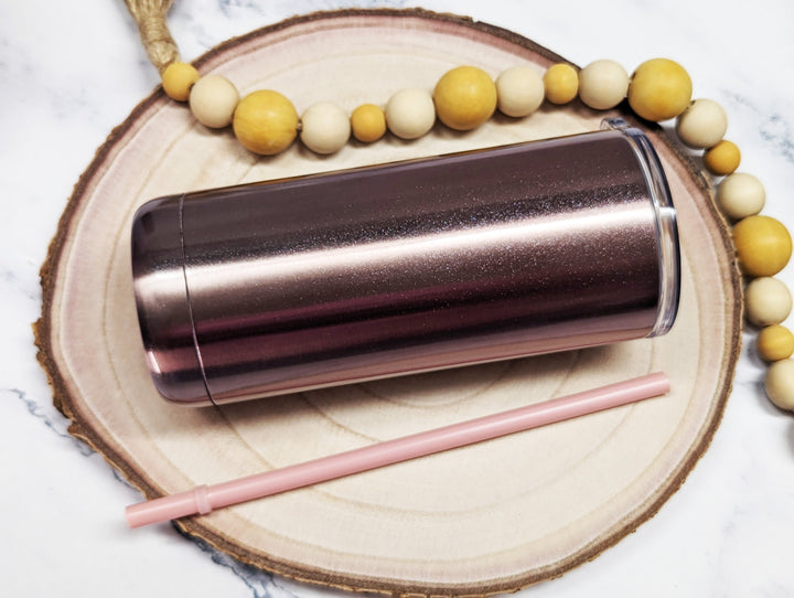 Personalized Skinny Tumbler Laser Engraved Custom Bridesmaid Tumbler