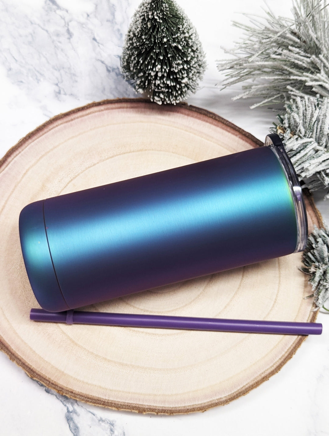 Personalized Skinny Tumbler Laser Engraved Custom Bridesmaid Tumbler