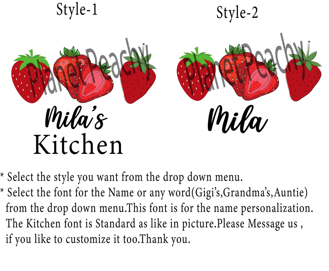 Personalized Apron for Women with Pocket and Baking Gift Set