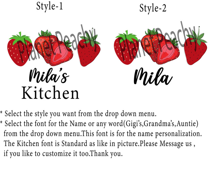 Personalized Apron for Women with Pocket and Baking Gift Set