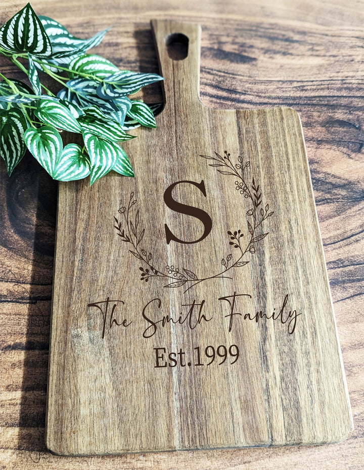 Personalized Cheese Board Customized Charcuterie Board