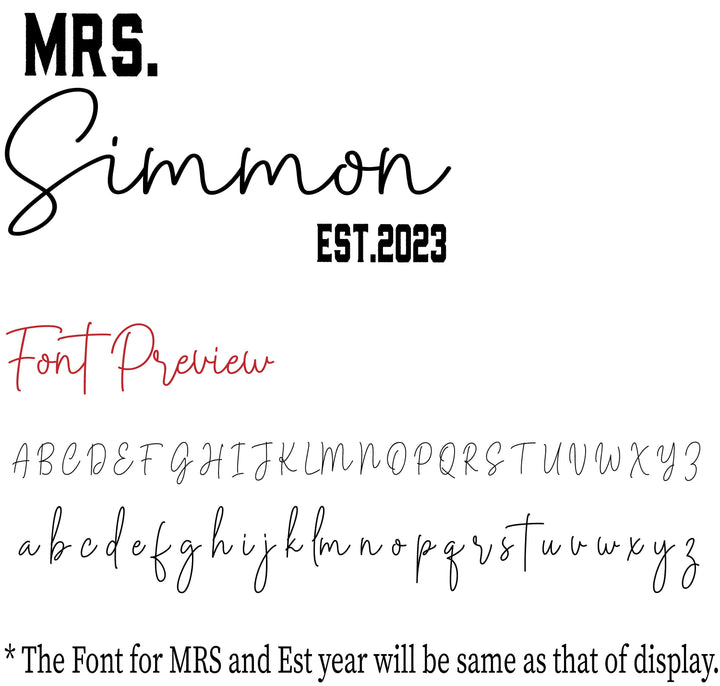 Personalized Future Mrs Iced Coffee Cup with Lid and Straw