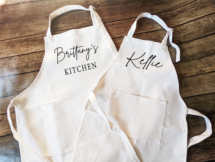 Personalized Aprons For Women With Pocket Customized Apron