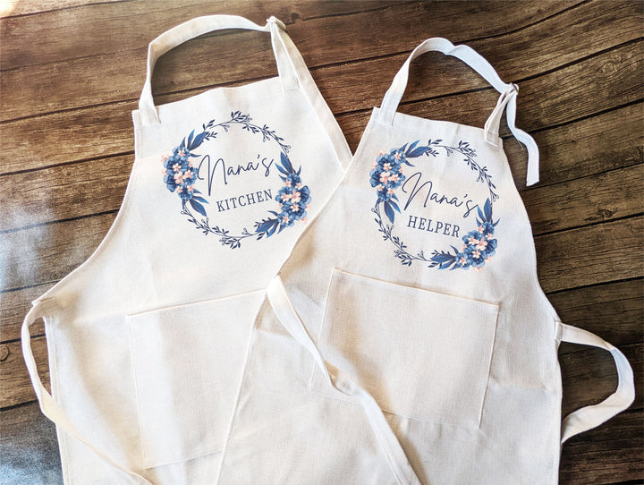 Nana & Nana's Helper Matching Aprons