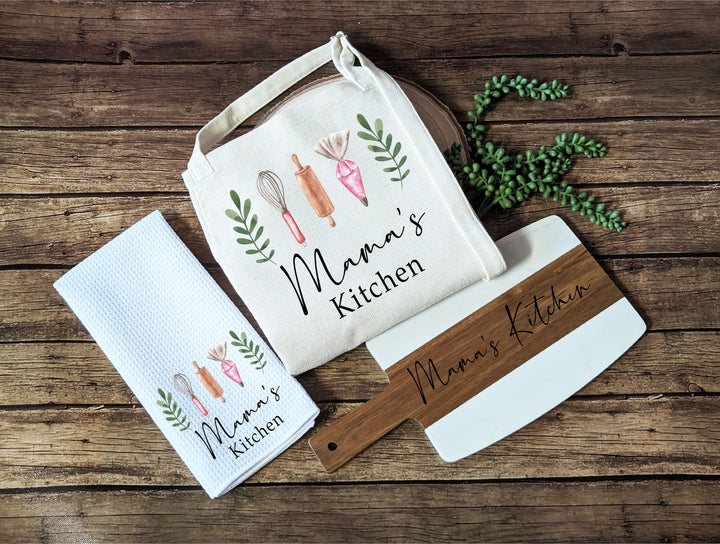Personalized Grandma Apron Thoughtful Gift for Mom Grandma