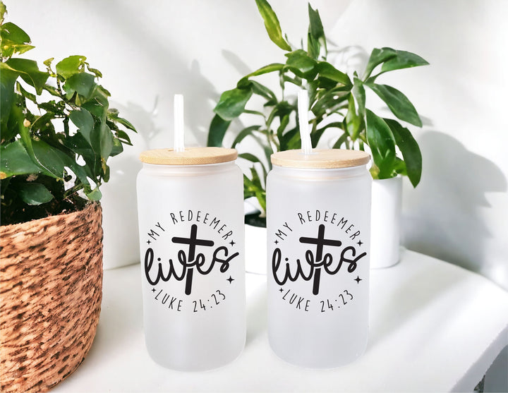 Bible Verse Christian Gifts for Women Faith Glass Cup