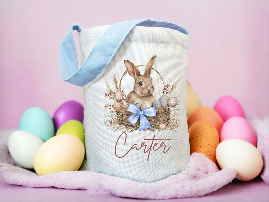 Personalized Easter Egg Hunt Bag for Kids