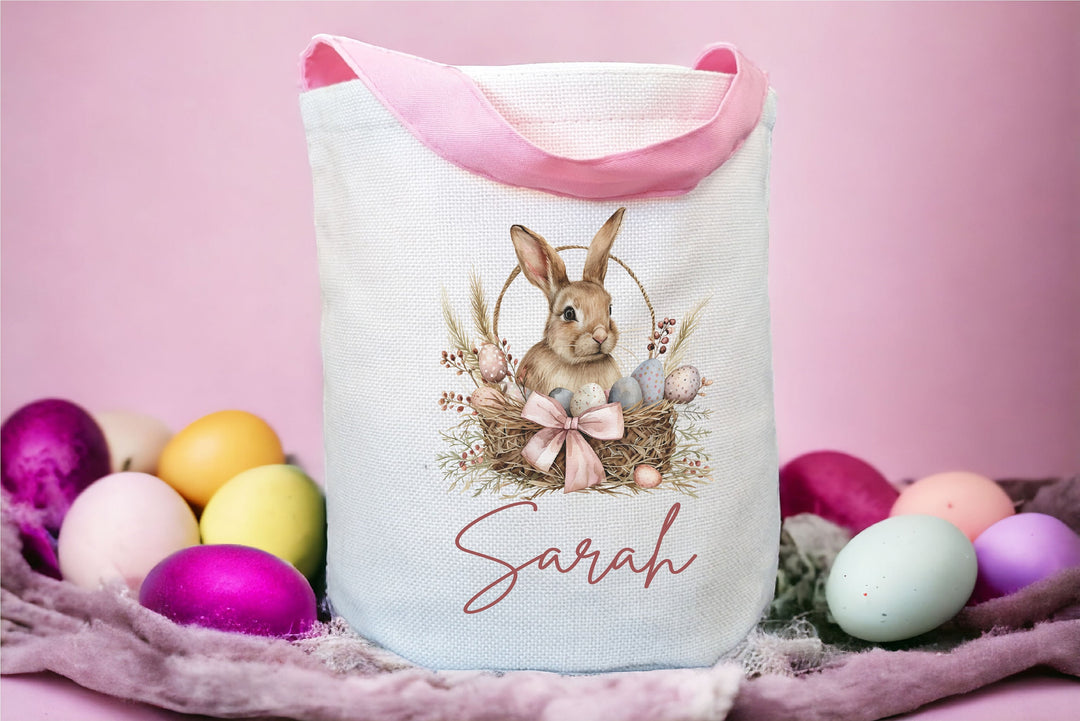 Personalized Easter Egg Hunt Bag for Kids
