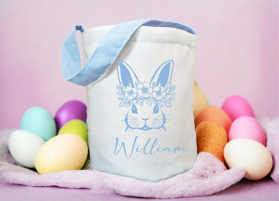 Personalized Easter bags Easter egg bag Customized easter bags Easter egg hunt bag Kids personalized easter gift Egg Hunting bunny Bag