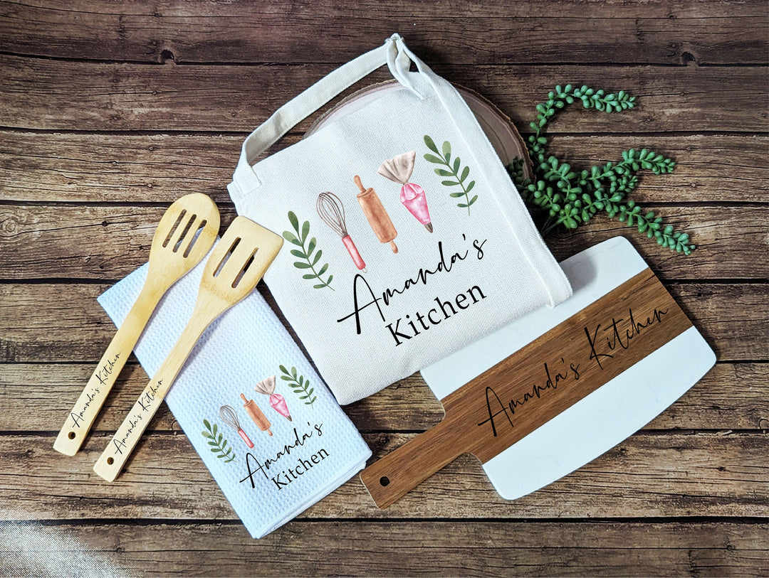 Personalized Grandma Apron Thoughtful Gift for Mom Grandma