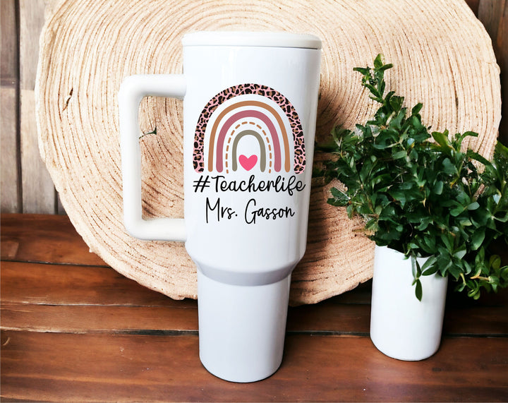 End Of Year Custom Teacher Gifts Personalized Tumbler Gift