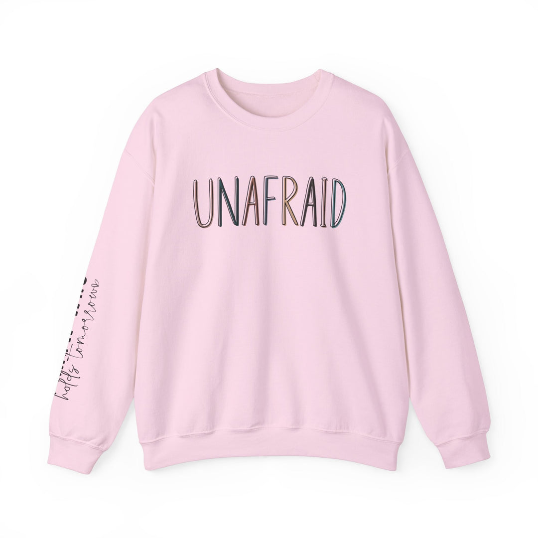 Unafraid Christian sweatshirt Jesus crewneck Shirt Unafraid Christian women sweater&nbsp;Bible Verse Sweater Religious Sweatshirt Gift Apparel