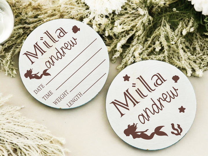 Personalized Baby Birth Stats Nursery Decor Sign