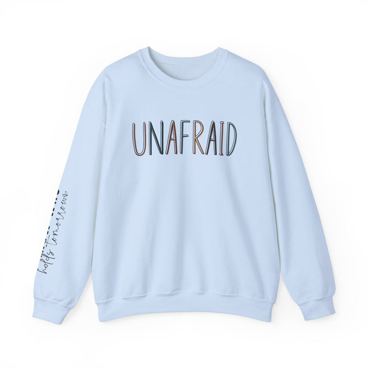 Unafraid Christian sweatshirt Jesus crewneck Shirt Unafraid Christian women sweater&nbsp;Bible Verse Sweater Religious Sweatshirt Gift Apparel