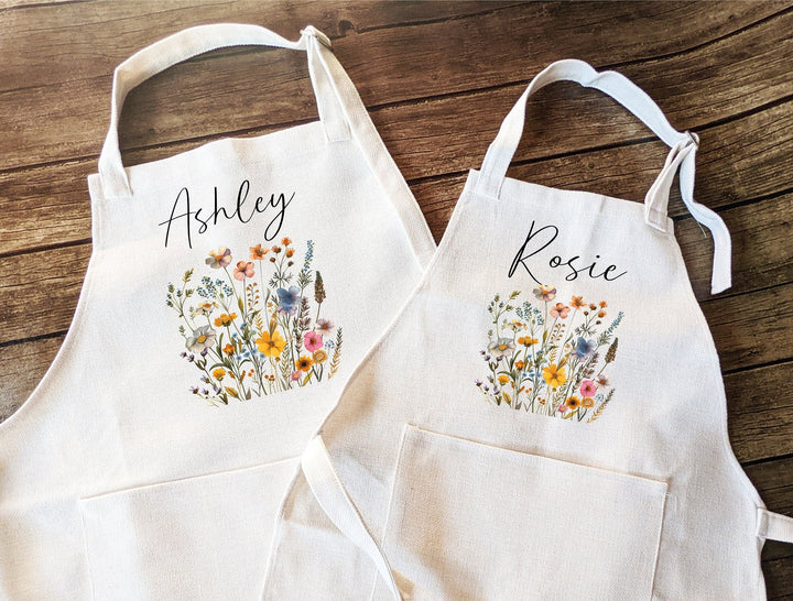 Personalized Aprons Adult and Kids Custom Cooking Baking Apron