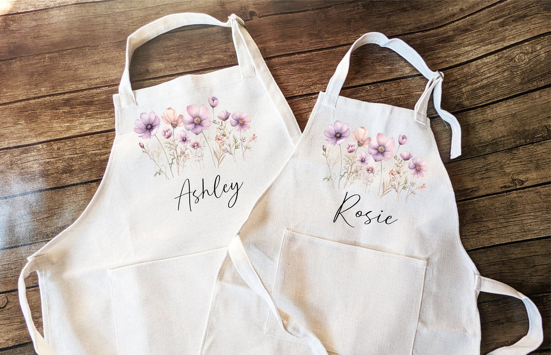 Personalized Aprons Adult and Kids Custom Cooking Apron