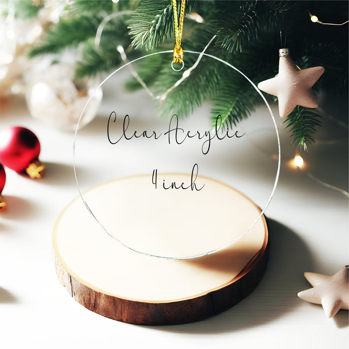 Personalized Married Ornament | Mr & Mrs First Christmas Tree