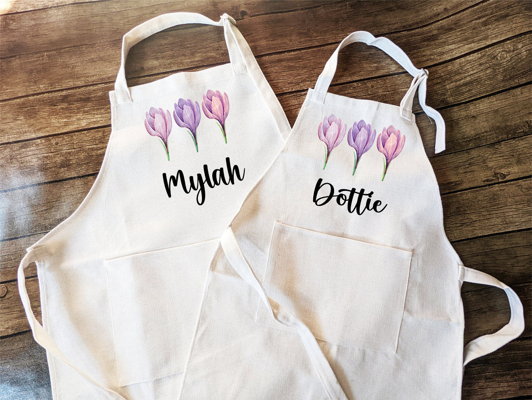 Personalized Aprons Adult and Kids Custom Cooking Apron