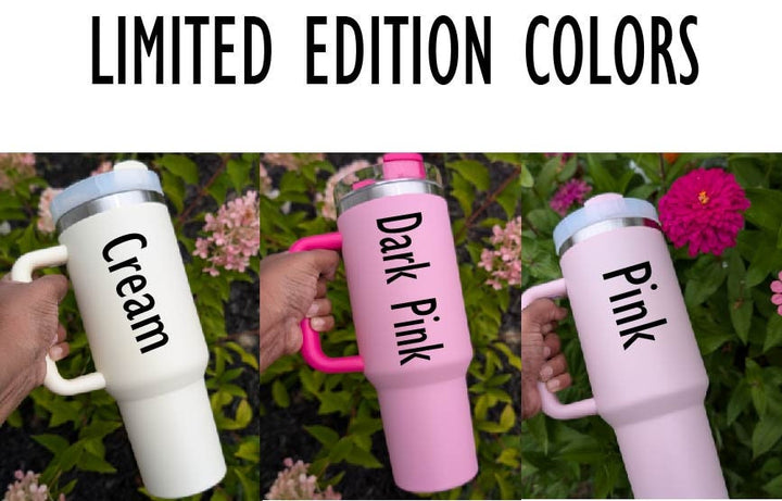 Floral Travel Cup for Grandma, Mama, & Nana Perfect Gift