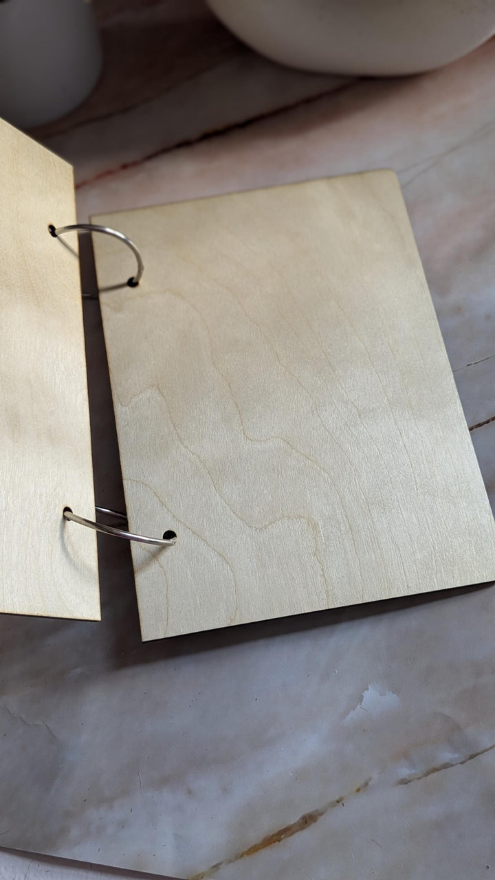 Custom Christmas Card Holder, Holiday Memory Book Keepsake