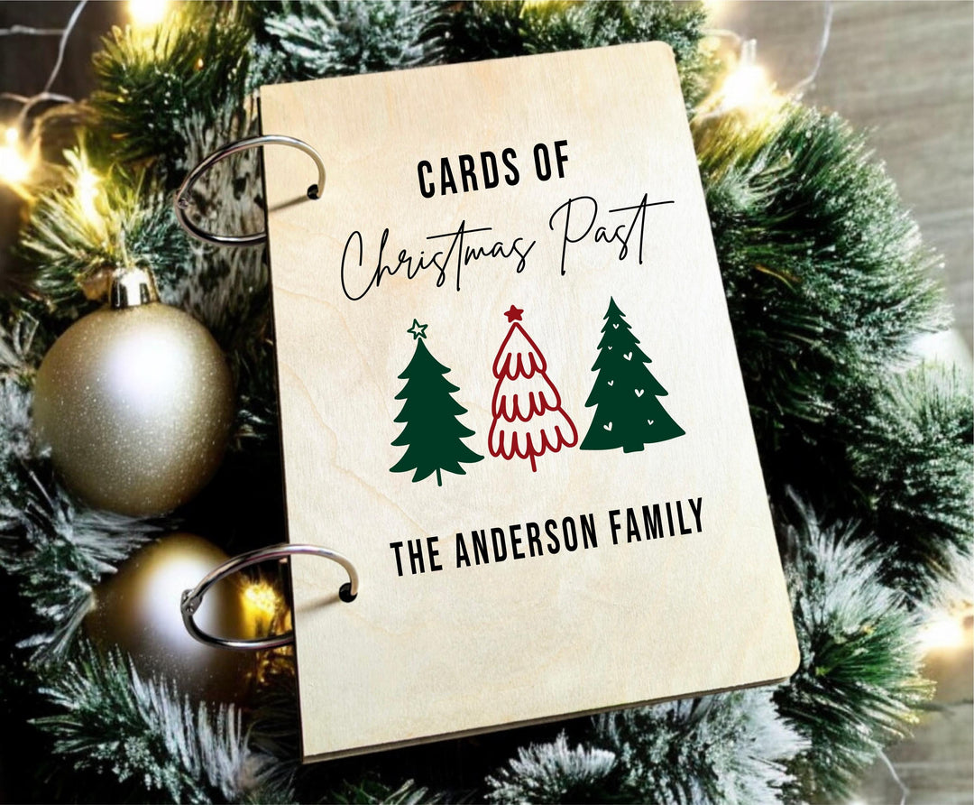 Christmas Card Keepsake Album | Store Holiday Cards & Memories