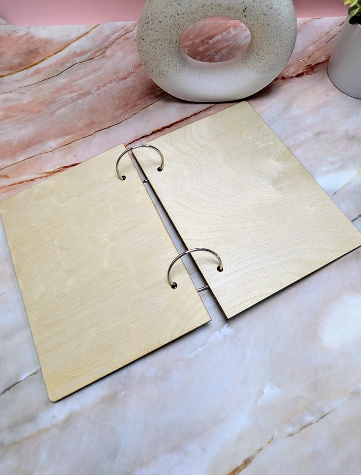Custom Christmas Card Holder, Holiday Memory Book Keepsake