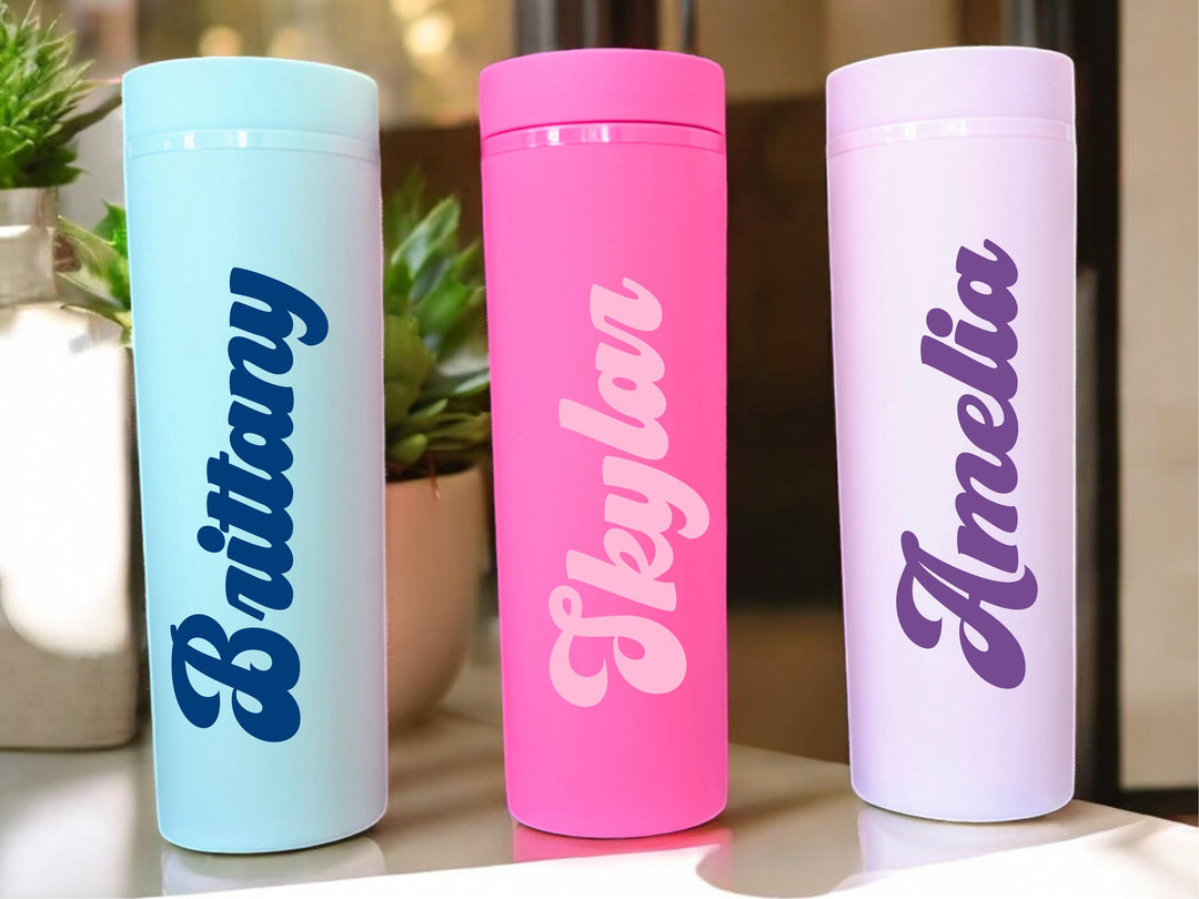 Personalized name Tumbler gift for Girls' Trips and Celebrations