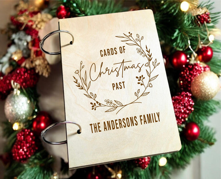 Christmas Card Keepsake Album 📚 | Custom Family Memory Book 🎄 Perfect for Preserving Holiday Cards & Treasured Christmas Memories! ✨