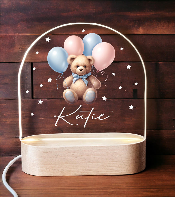 Personalized Baby Night Light 💡 | Custom Name Room Décor 🎁 Perfect Baby Girl Gift & Nursery Decor | Custom Acrylic Birthday Gift for Kids!