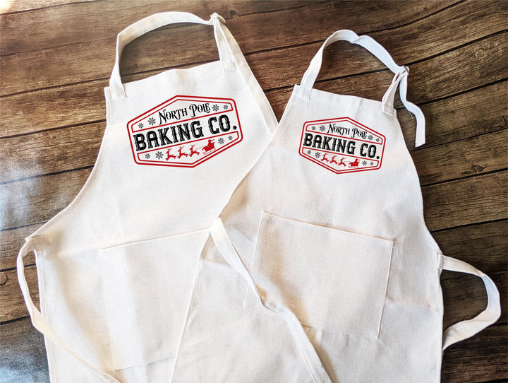 Christmas Baking Co Cooking Apron For Women Holiday Baking Aprons