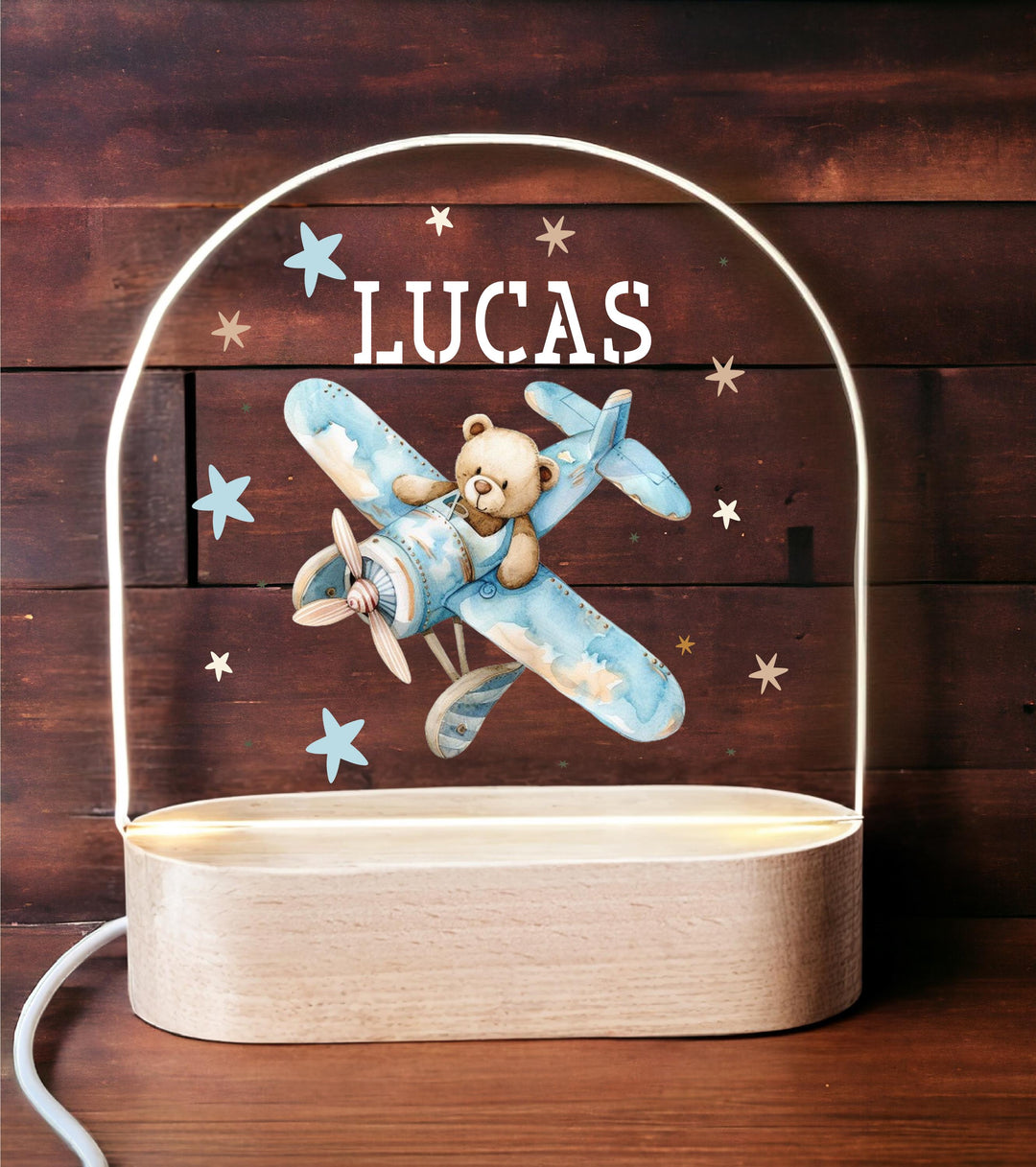 Personalized Kids Room Decor LED Light – Baby Boy Name