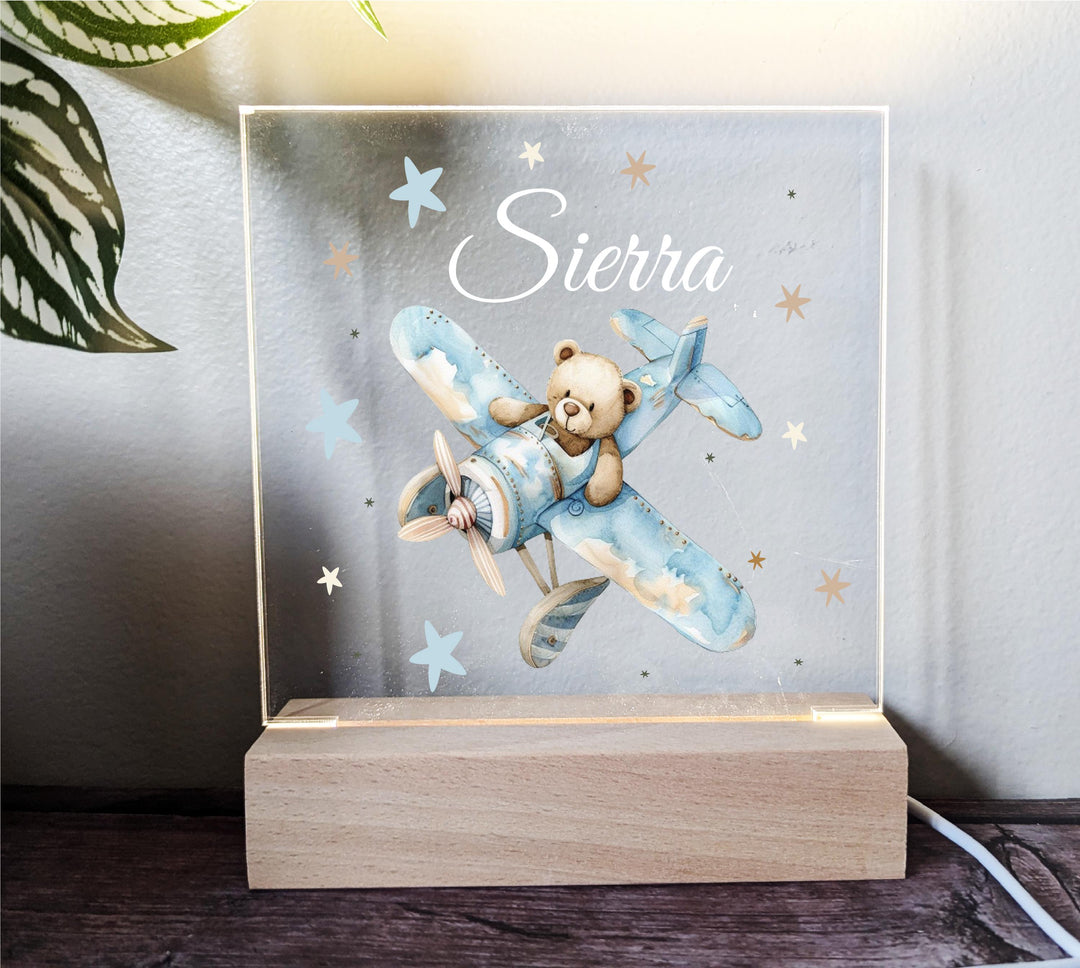 Personalized Kids Room Decor LED Light – Baby Boy Name